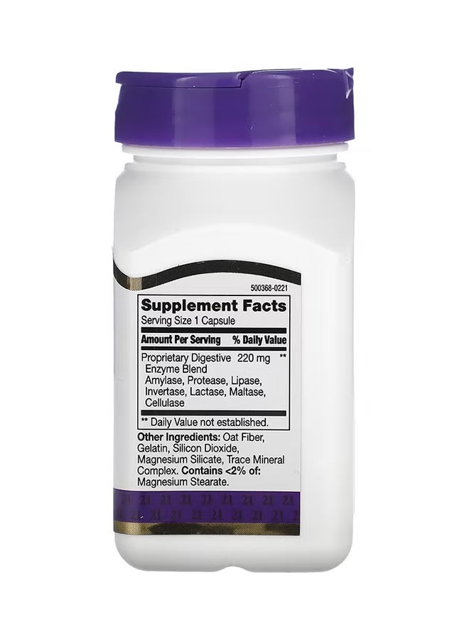 21st Century Digestive Enzymes Dietary Supplement 60 Capsules - Image 2